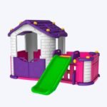 Casita Infantil Grande Morada con Tobogán