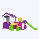Casita Infantil Grande Morada 4 en 1
