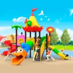 Parque de Exterior Castillo Dorado